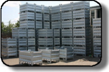 Stahltürme, Stöcke, Aluminiumstangen Container Container